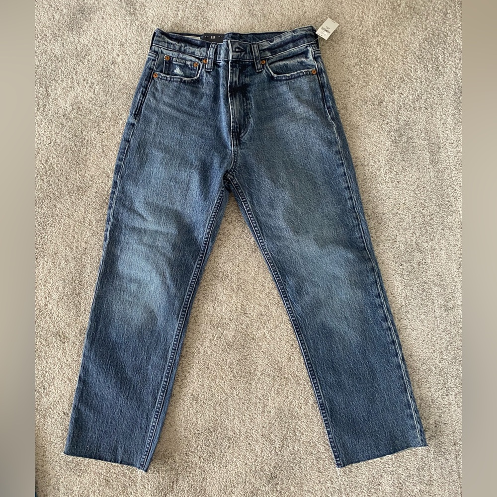 Gap Cheeky Straight Sky High Jeans